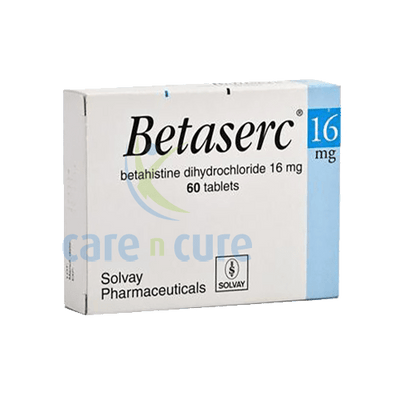 Betaserc 16mg Tablets 60S