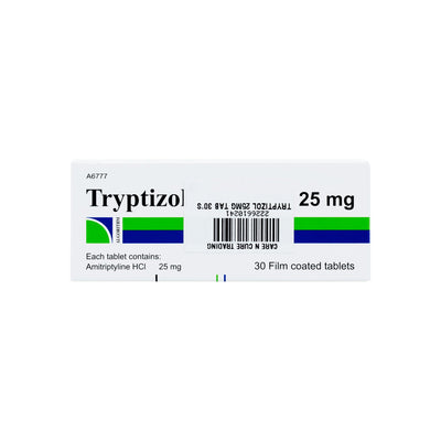 Tryptizol 25Mg Tab 30'S (Original Prescription Is Mandatory Upon Delivery
