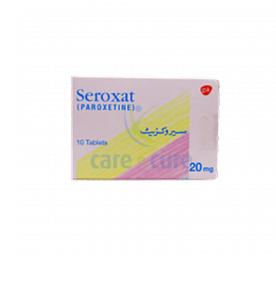 Seroxat 20mg Tablets 30's (Original Prescription Is Mandatory Upon Delivery)