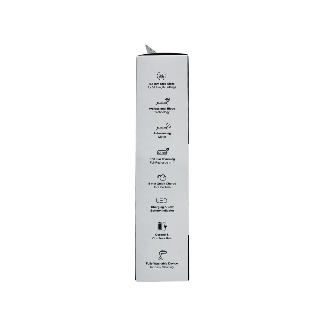 Braun Beard Trimmer Blk/Metsilv + Rzr Box A