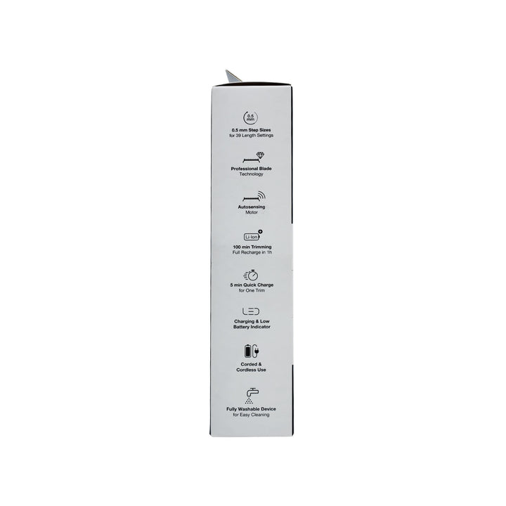 Braun Beard Trimmer Blk/Metsilv + Rzr Box A