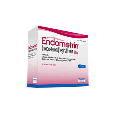 Endometrin 100 mg Vaginal Applicators 21's