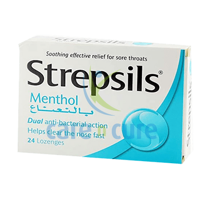 Strepsils Menthol Loz. 24S