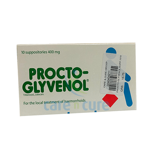 Procto Glyvenol Supp.10S