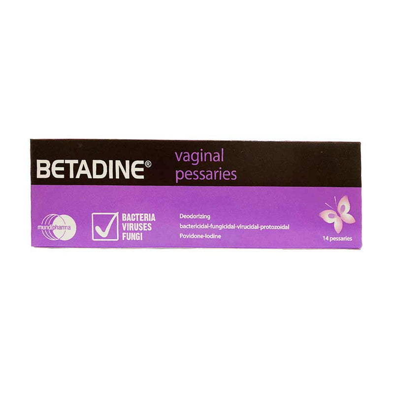 Betadine Vaginal Pessaries 14S