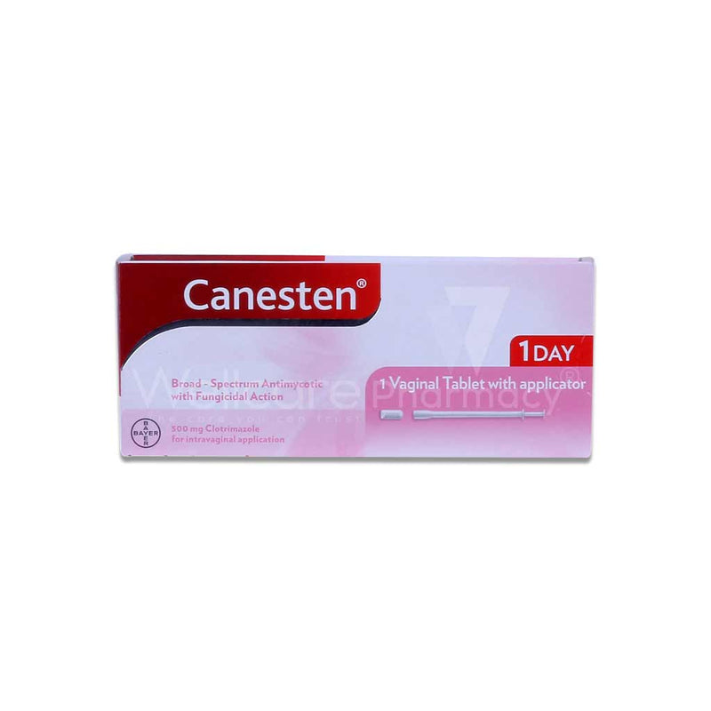 Buy Canesten 1 0.5G Vag.Tablet 1's online in Qatar- View Usage