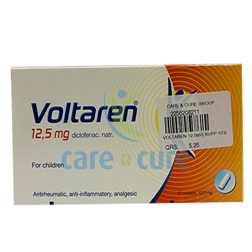 Voltaren 12.5mg Supp 10S