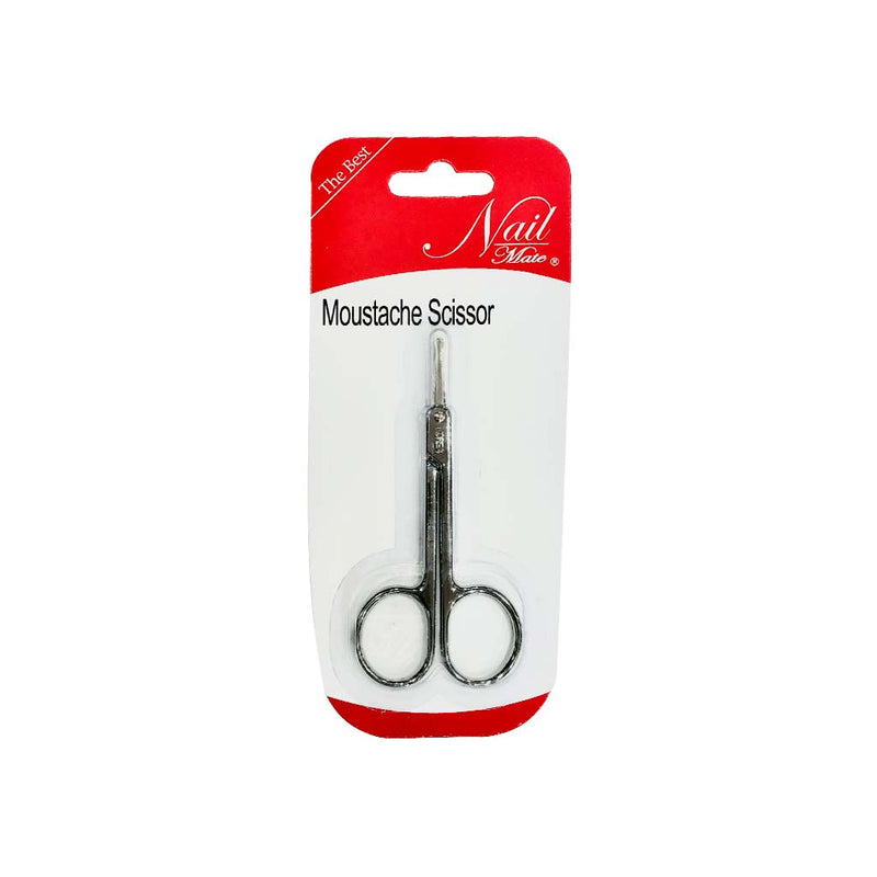 Nailmate Moustache Scis.10202