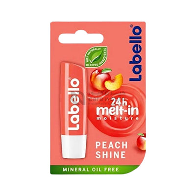 Labello Peach Shine Lip Balm 4.8 gm