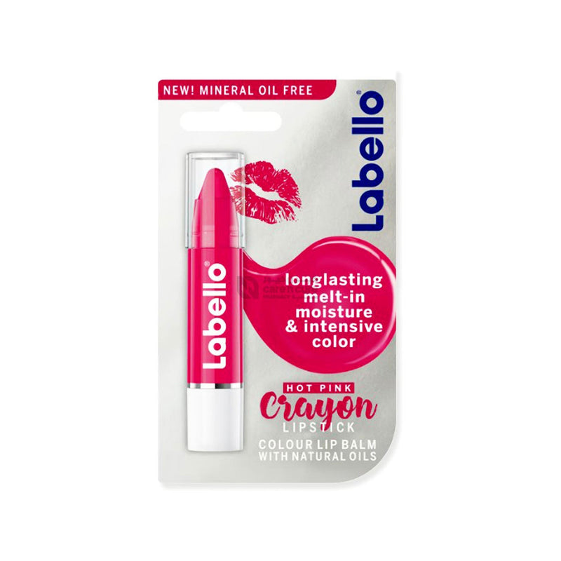 Labello Crayon Hot Pink Lip Balm 3g