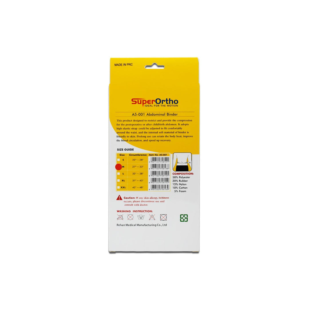 Super Ortho Abdominal Binder A5-001 (M) - F