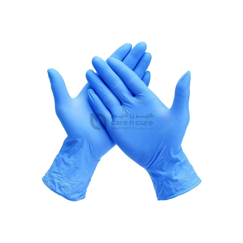 Buy Nitrile Gloves Pf Large 100'S Online at Best prices in Qatar