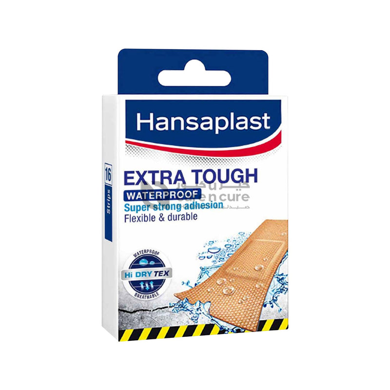 Hansaplast Extra Tough W/R Strips 16 Pieces