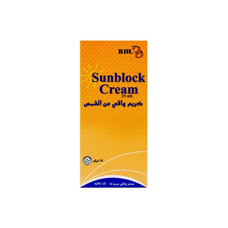 Rdl Sunblock Cream 25ml