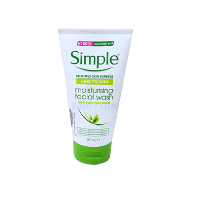 Simple Kts Moisturizing Facial Wash 150 ml