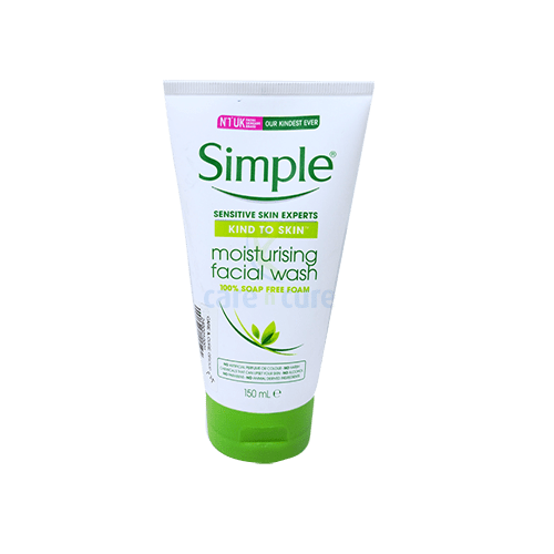 Simple Kts Moisturizing Facial Wash 150 ml