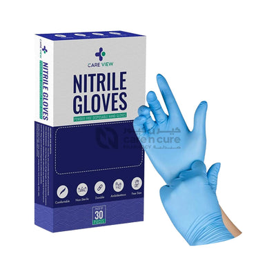 Nitrile Gloves Pf Medium 100 Pieces