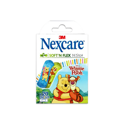 Nexcare Winnie The Pooh Bandages 20's 