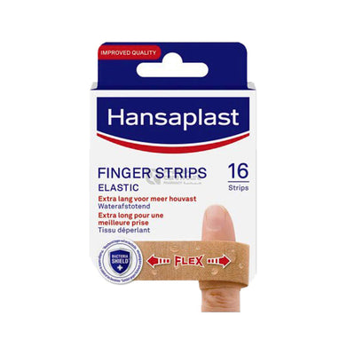 Hansaplast Finger Strips (120 X 19 mm) 16 Pieces