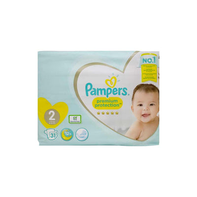 Pampers - 4x24 Couches Premium Protection Taille 1, Pampers