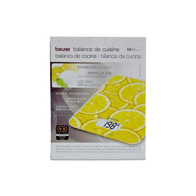 Beurer Ks 19 Kitchen Scale Lemon