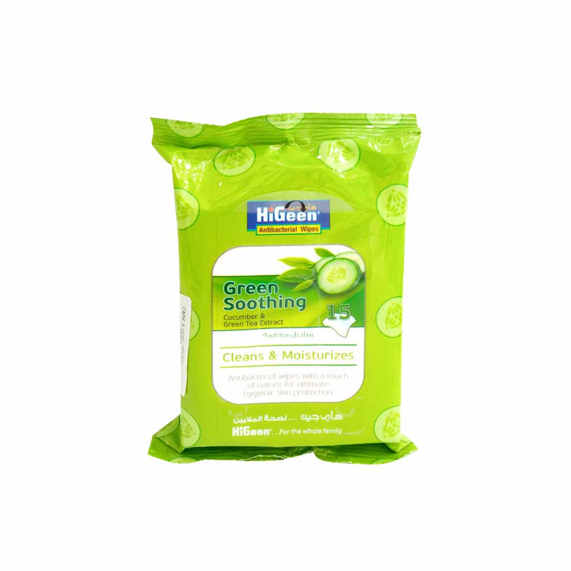 Higeen Green Soothing Cleans & Moist Anti Ba