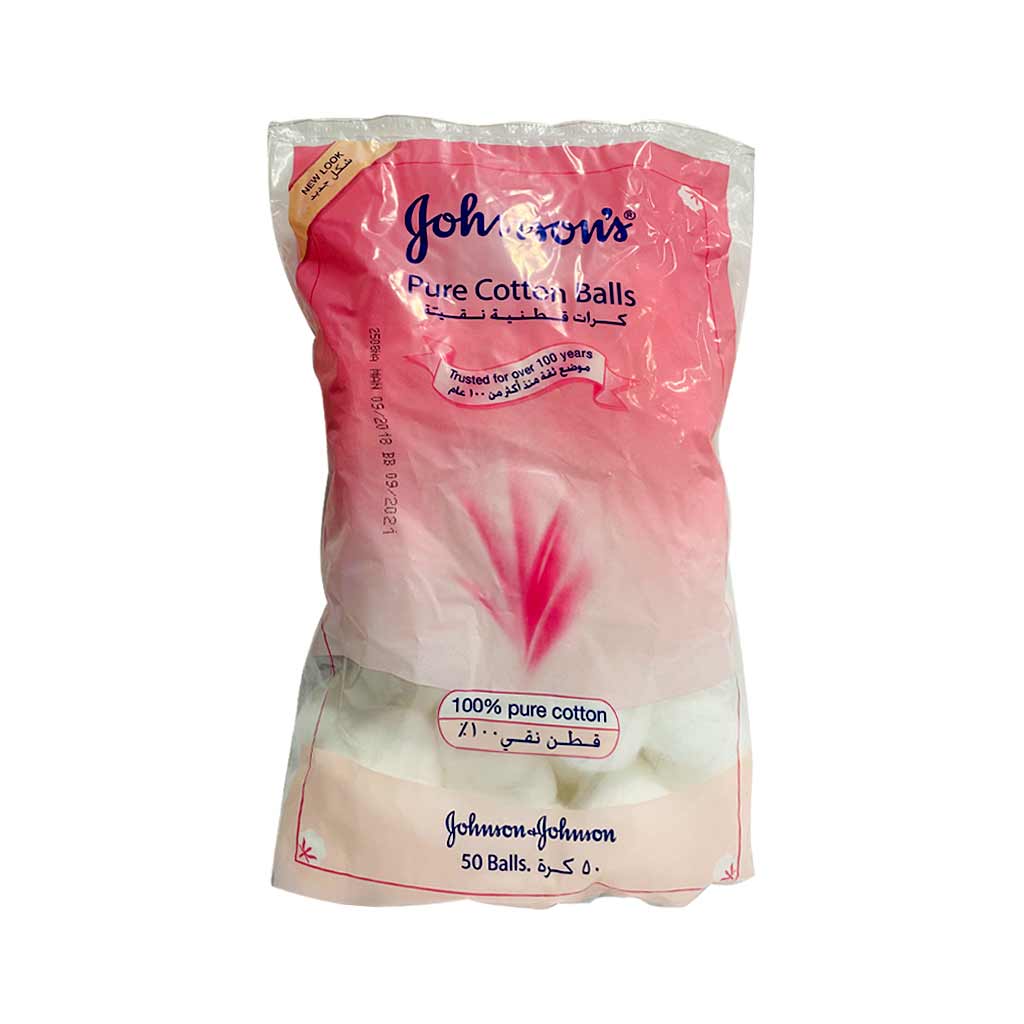 Johnson'S Pure Cotton Balls 50S