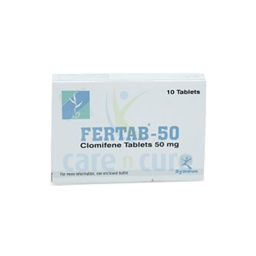 Fertab 50 mg Tablets 10&