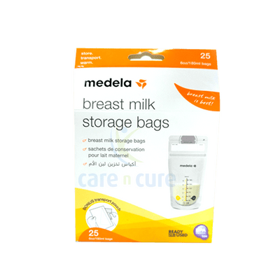 Medela Breast Milk Storage Bags 25-Pack, Accessories