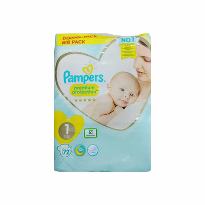 Pampers Prem Care Diapers 72 's S1 2 X 72 Jp 