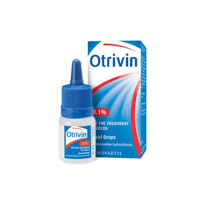 Otrivin 1% Nasal Drops Adult 10ml