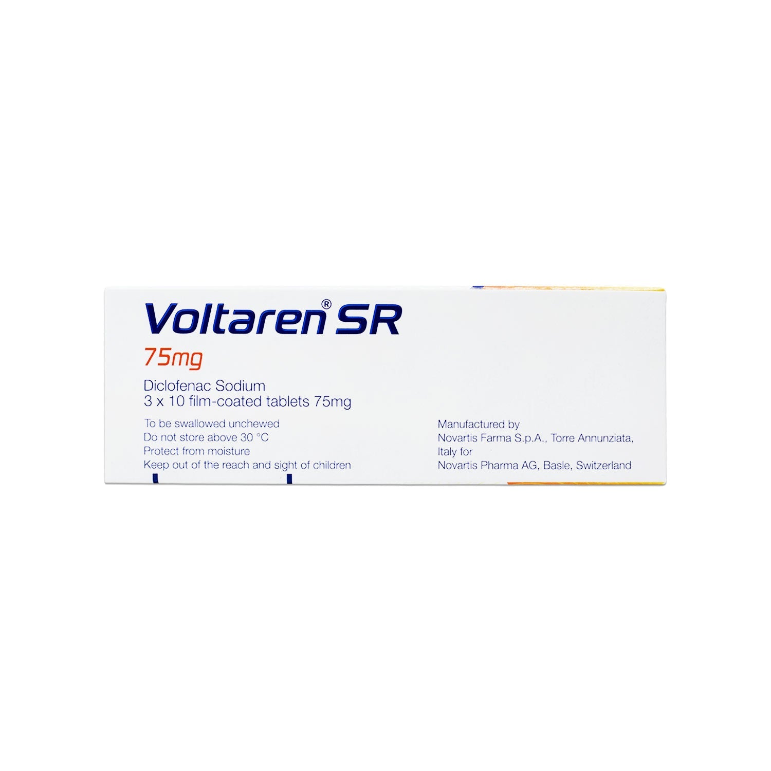 voltaren 75 mg sr tablet