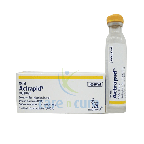 Insulin Actrapid Hm I100Iu Vial 10ml