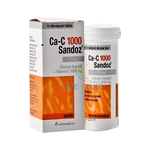 Calcium-C 1000 Sandoz+Vit C Eff 10S