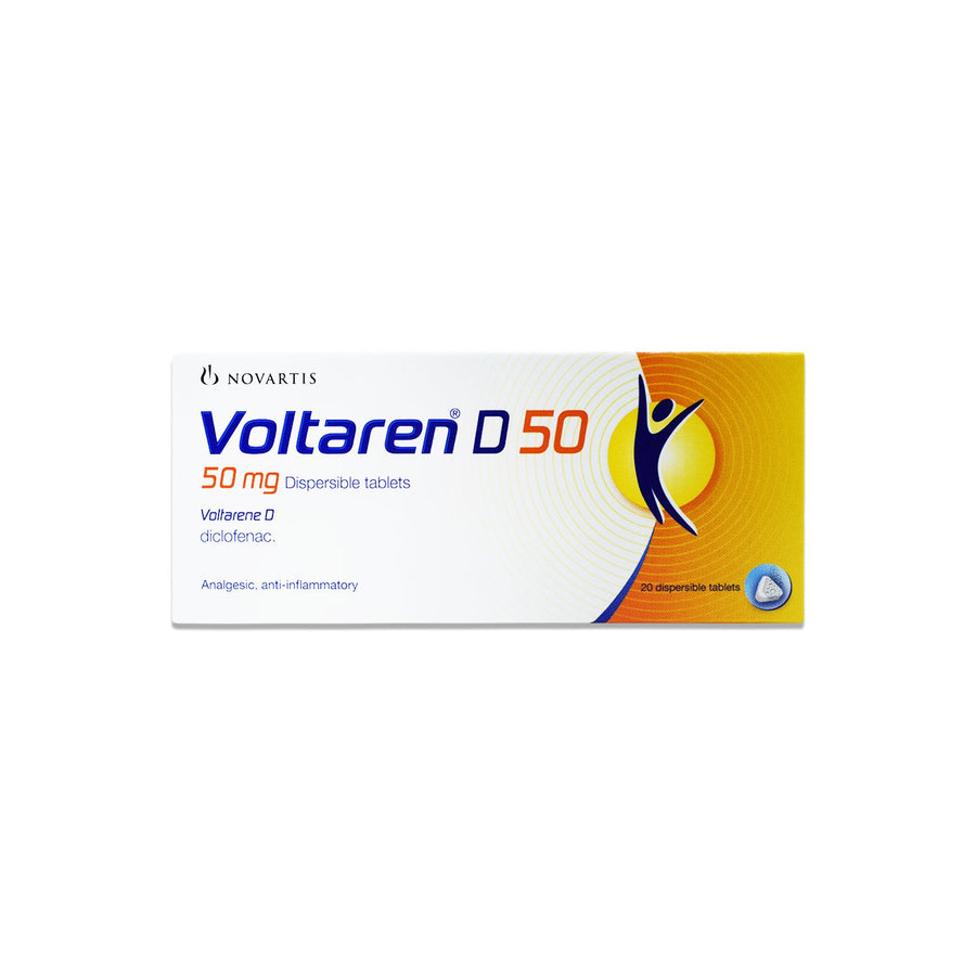 Voltaren D 50mg Tablets 20S