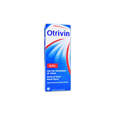 Otrivin 0.1% Md (Adult) Nasal Spray 10ml