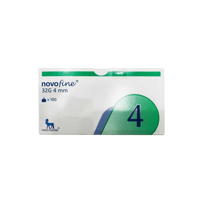 Novofine 32 G 4 mm 100S (Green)