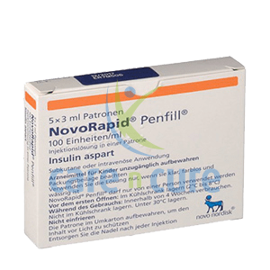 Buy Insulin Novorapid Penfill 5X3ml online in Qatar- View Usage ...