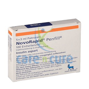 Insulin Novorapid Penfill 5X3ml
