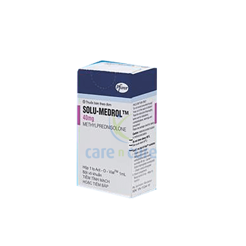 Solu Medrol Inj 40mg 1ml (Original Prescription Is Mandatory Upon Delivery)