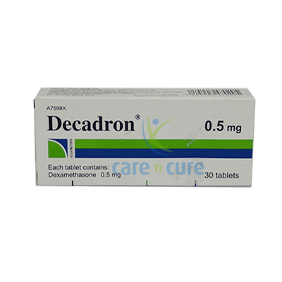 Decadron 0.5 mg Tablets 30's (Original Prescription Is Mandatory Upon Delivery)