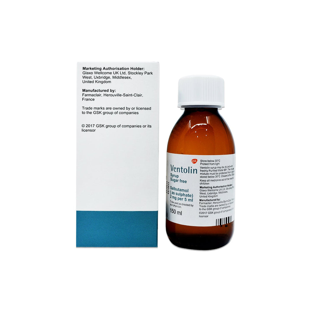 Ventolin Syrup 150ml [24]