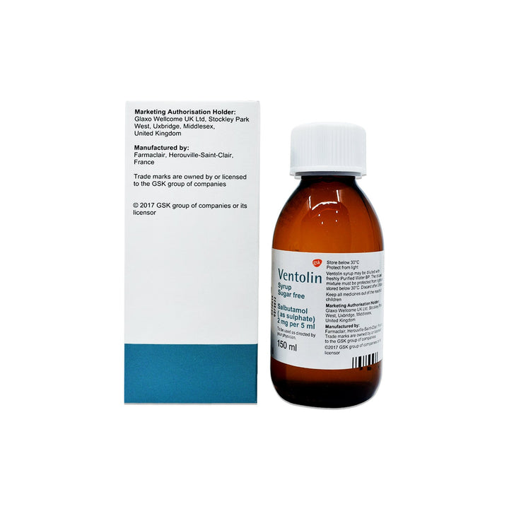 Ventolin Syrup 150ml [24]
