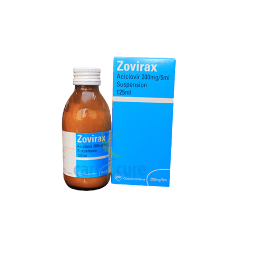 Zovirax 200mg Susp 125 ml