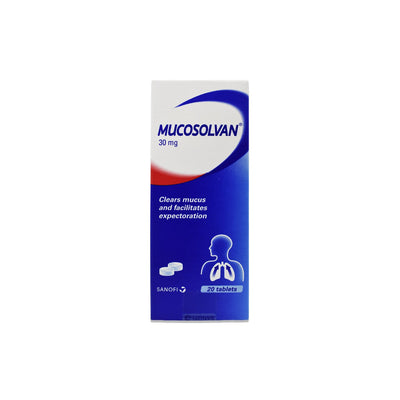 Mucosolvan 30mg Tablets 20S