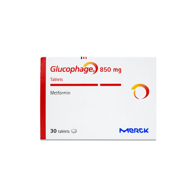 Glucophage 850 mg Tablets 30S