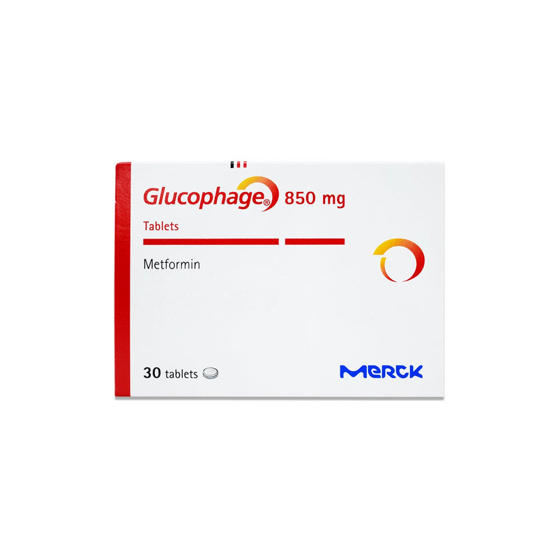Glucophage 850 mg Tablets 30S