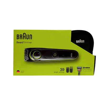 Braun Beard Trimmer Blk/Vtgrn Ap Sp Bt3941Ts