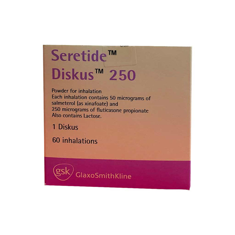 Seretide Diskus 50/250 Mcg 60 Dose