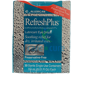 Refresh Plus Lubricant Eye Drops 30 X 0.4ml